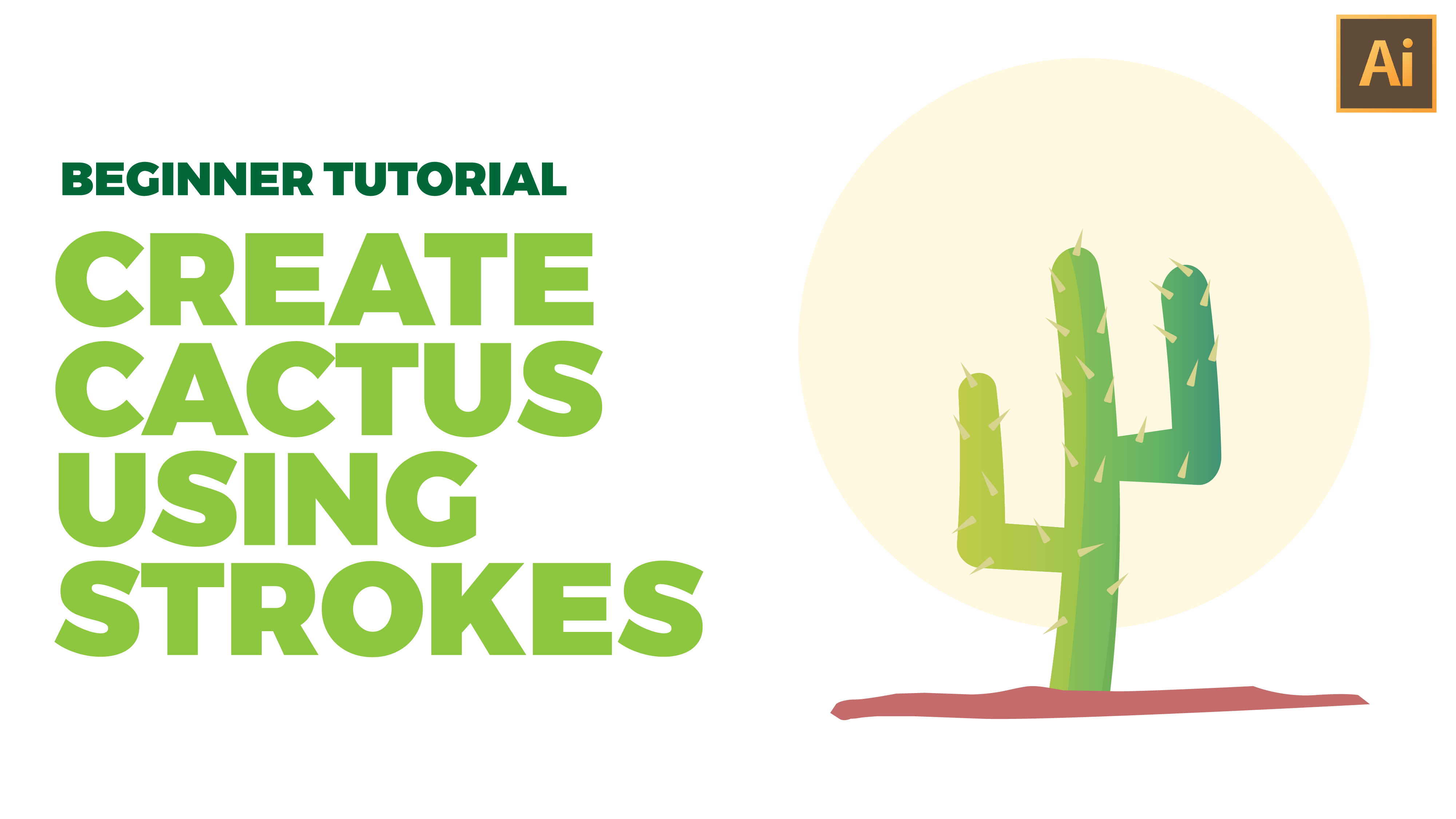 Create plants in Adobe Illustrator easy way | Beginner tutorial | Helpful tips and shortcuts
